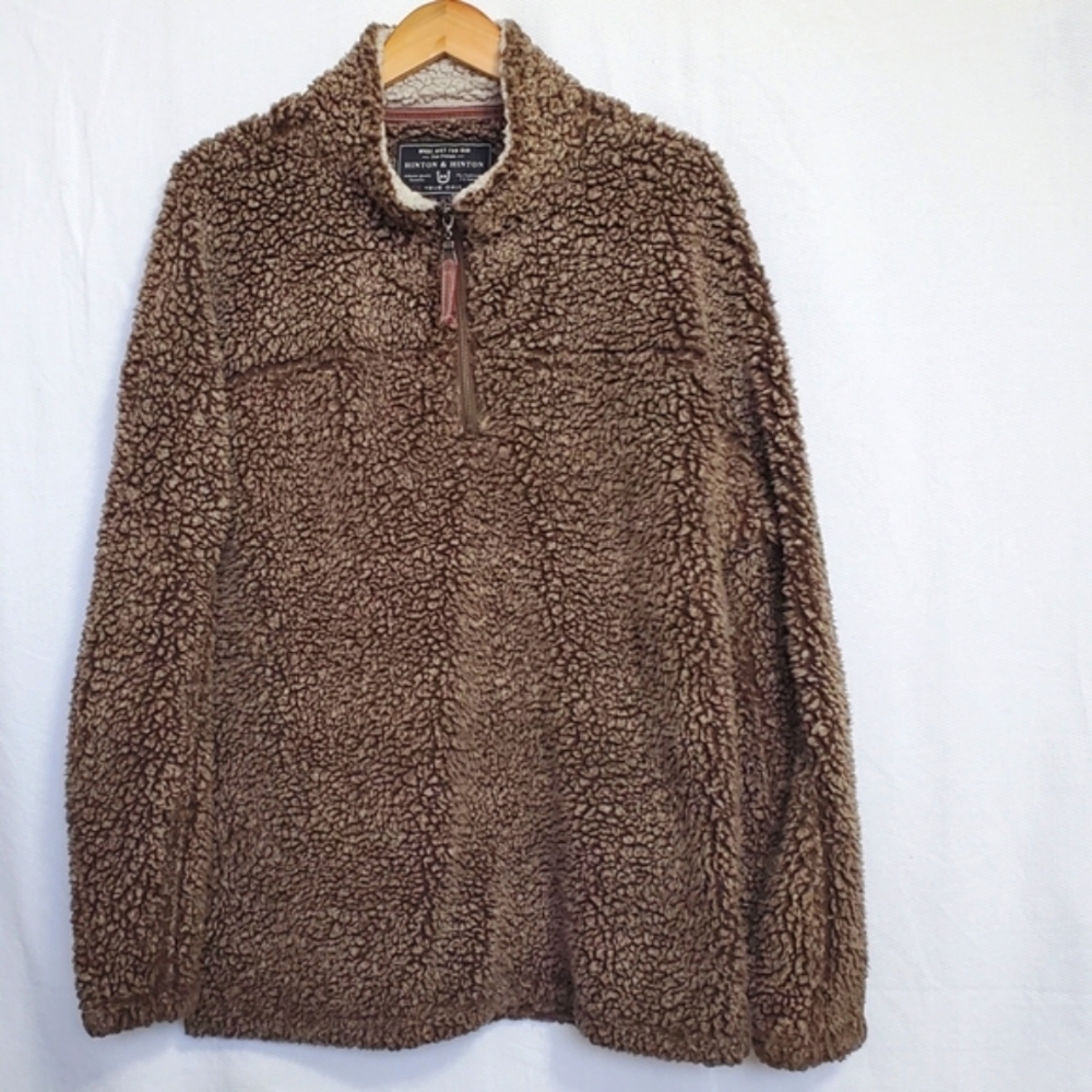 True Grit X Hinton & Hinton Sherpa Pullover Jacket